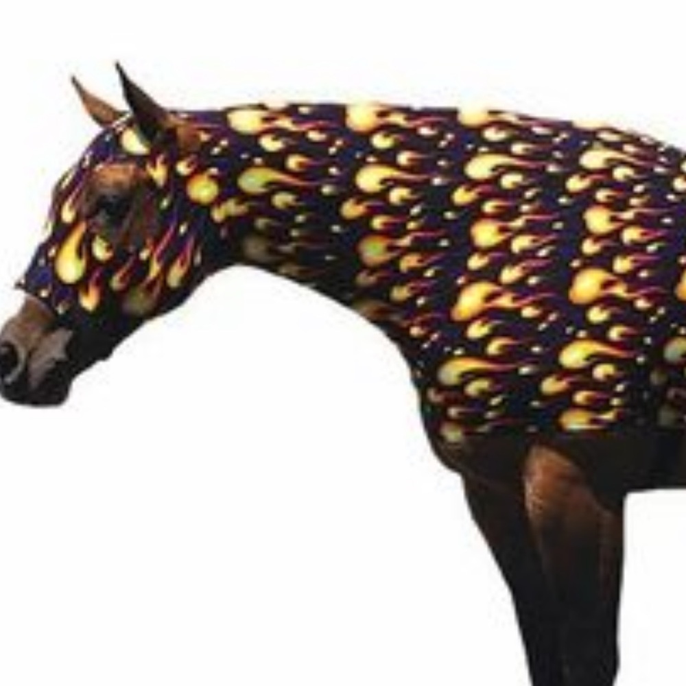 🐴 Horse Mane Saver • NWT• Tough-1 • Wood Edt. 🐴